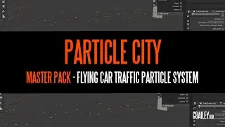 Particle City Master Pack - Flying Car Traffic Particle System