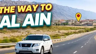 Peaceful Road Trip to Al Ain | Desert & Mountain Views UAE@ SeeruFilArdhi 