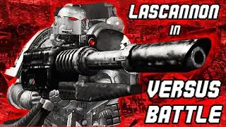 PVP &ndash; Lascannon in Seize Ground mode ▶ Warhammer 40,000 - Space Marine (Multiplayer)
