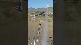 Estes Alpha III Has A Perfect Final Flight in Henderson, NV!!!