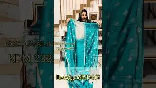 RESTOCKED&hellip;PRICE:2890+SHIPPING&hellip;UNSTITCHED SUITS&hellip;NO RETURN&hellip;KOODU&hellip;CHAVAKAD&hellip;FOR BOOKING:6282154708&hellip;