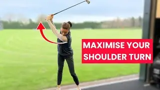2 Exercises That Will Increase Your Shoulder Turn In The Golf Swing Right Away! #golftips