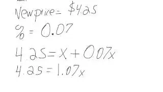 Section 1.2 Solving  Percent Increase and Percent Decrease Problems CC
