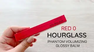 HOURGLASS PHANTOM VOLUMIZING GLOSSY BALM สีพิเศษ RED 0 - True Red #hourglasscosmetics