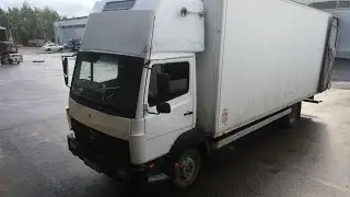 Пробный рейс на новых рессорах | Тягач из пятитонника Man 8.150