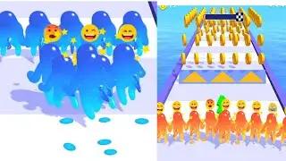 Jelly clash 3d! gameplay walkthrough all levels  1-10/ android ,iOS
