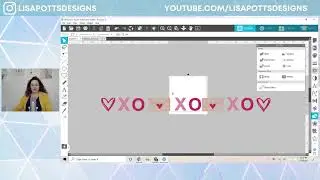 LIVE Software Sunday - Designing a Glowforge  Valentine's Day Banner with Silhouette Studio