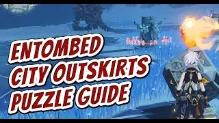 Genshin Impact | Entombed City Outskirts Puzzle Guide | Ruin Braziers Fight | Near Wyrmrest Valley