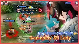 Milady Most Damage Brutal! | Honor of Kings