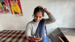 Wife bahut khush hai aaj 