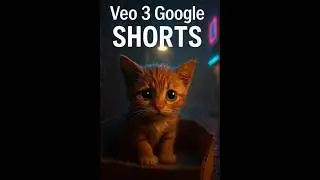 Veo 3 Google: The Stray Kitten Who Touched #veo3google, #KittenSurvival