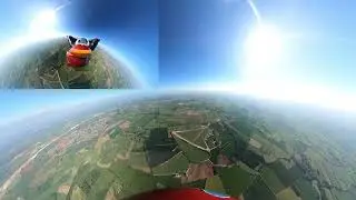 Jump #775   Just another day flying in a clear blue sky