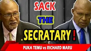 Puka Temu CONFRONTS Richard Maru about the LANDS DEPARTMENT 