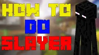 How to kill a t3 enderman slayer easily in fakepixel skyblock.