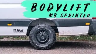 Sprinter Bodylift bei RAW Offroad-Transporter | Mercedes Sprinter Campervan 2.0