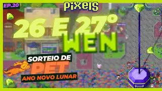 26&ordm; E 27&ordm; WEN - Evento de Lan&ccedil;amento do $Pixel - Pixels Online