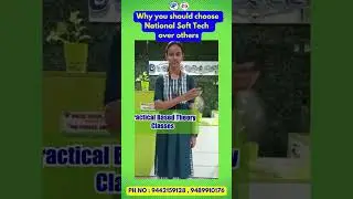 Why You Should Choose National Soft Tech Over Others ...Join with us : 9442159128 , 9489910176