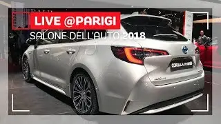 Toyota Corolla Touring Sports, il nuovo nome della Wagon | Salone di Parigi 2018