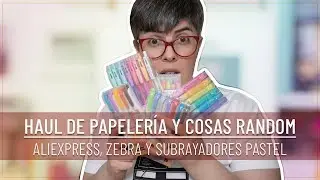 HAUL RANDOM | Happiness boutique, PAPELERÍA de aliexpress y ZEBRA SARASA