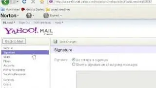 Yahoo Mail Signature Creation Tutorial