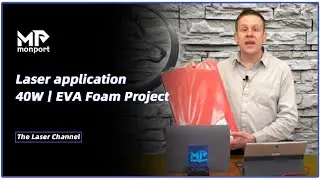 Laser application | Monport k40丨EVA Foam Project