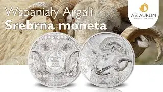 Wspaniały Argali - wyjątkowa srebrna moneta. 1 uncja
