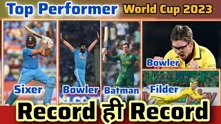 Top 5 Most Run Getters And Wicket Takers In ICC World Cup 2023 । World Cup 2023