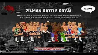 MDickie's Wrestling Revolution - 20-Man Battle Royal