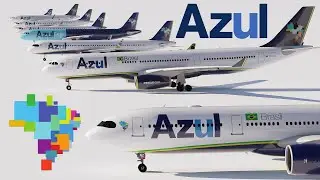 Overview of Azul Brazilian Airlines Aircraft Fleet (September 2025)