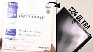 Samsung Galaxy S24 Ultra: Whitestone Dome Glass Unboxing & Quick Impressions!