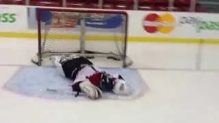David Bolland Shootout Attempt DBS Hockey Camp 2013