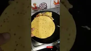 Papad Egg roll #recipe #food