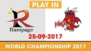 RPG vs HKA Highlights [World Championship 2017 Play In] Rampage vs Hong Kong Attitude