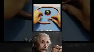 Mind-Blowing Physics Trick with Battery and Copper #0#alberteinstein #battery #copper
