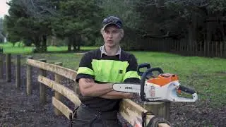 Обзор продукта: аккумуляторная электрическая цепная пила STIHL MSA 220