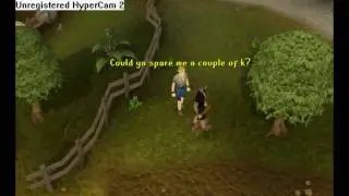 Runescape - Lvl 3 noob gets his ass beat by a lvl 126 (LIVE COMMENTARY!)