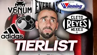 MEJORES MARCAS DE GUANTES DE BOXEO - TIERLIST