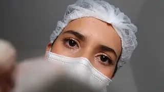 ASMR | MÉDICA CUIDANDO DO SEU FERIMENTO | RP | PERSONAL ATTENTION