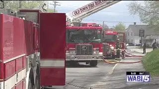 Fire breaks out at Old Town home after reported explosion