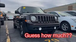 Picking up my 2014 patriot from Adesa Auction