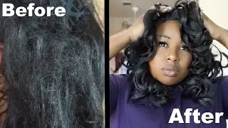 WIG TRANSFORMATION: From busted to beautiful!