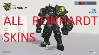 All REINHARDT Skins - Overwatch League 2018