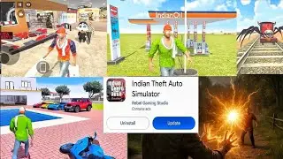 Indian Theft Auto Simulator NEW UpdateSupermarket * Petrol Pump Addedা Add AnyCar & Superpowers