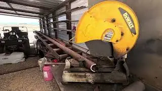 Coping Pipe With An Abrasive Chop Saw The Easy Way