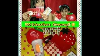 GIVEAWAY TIME || 500 Subcribers Giveaway || Giveaway 2016