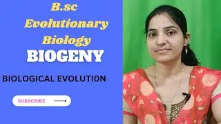 Biogeny||Biological Evolution||Biogeny for b.sc 3rd year.#evolution #biogeny #gnb  #bsc3rdyear
