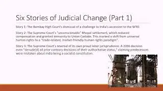 Access to Justice in a Globalised Economy by Prof. Upendra Baxi