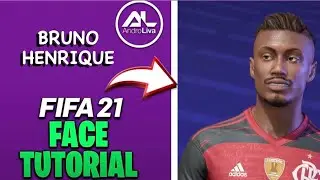 FIFA 21 - BRUNO HENRIQUE Face + Stats (Tutorial)