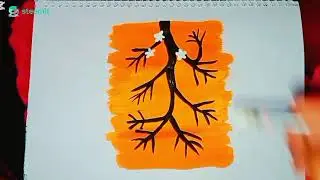 Tree branch art