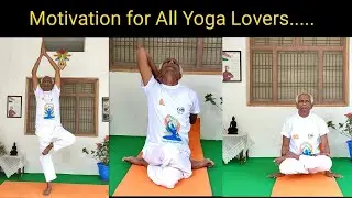 Gomukhasana (Cow Face Pose) || Yoga by Senior Citizen || Sant Prasad